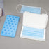 Mask Holder Plastic Case, Portable Storage Bag for Disposable Face Masks, Dustproof Organizer (Black*2 Pieces)