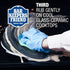 Bar Keepers Friend Cooktop Cleaner + Scraper + Dish Fish, Multipurpose Liquid Stovetop Cleanser for Glass & Ceramic