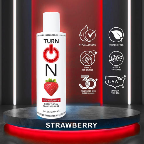 Pack 8oz (Pack 3) Turn On Flavor Party | Strawberry, Cupcake & Watermelon, Each