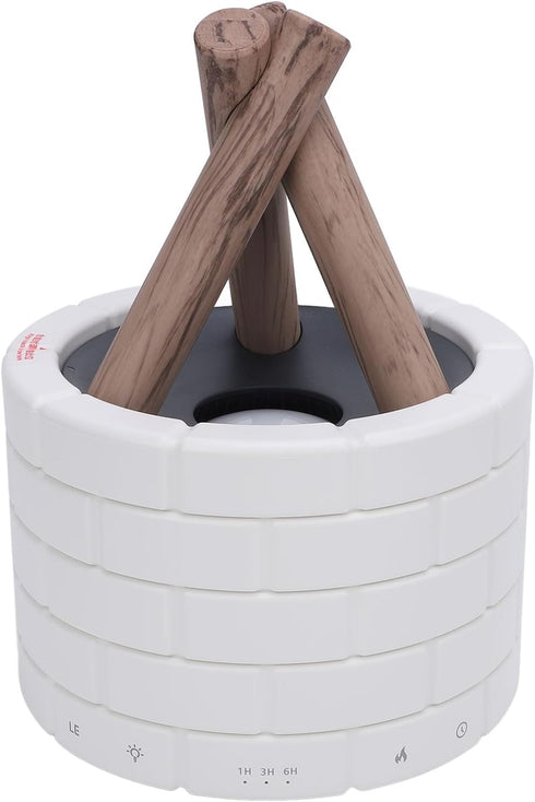 Hamwesh Mystical/Fantasy Diffuser, 250ml Bonfire Diffuser with 18 Hours Continuous Mist Golden LED