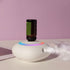 Mini Essential Oil Diffuser, Automatic Spraying Aromatherapy Diffuser with Rotating Colorful Lights and Timer Portable