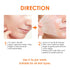 Peel Off Face Mask Vitamin C, Blackhead Remover Mask, Gentle Exfoliating Poreless Deep Cleanse Mask for Face and Neck