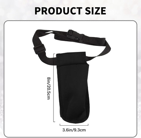 KURTOPLLY 2pcs Massage Therapist Holster with Adjustable Belt, Single Bottle Massage Bottle Holster Belt for Beauty