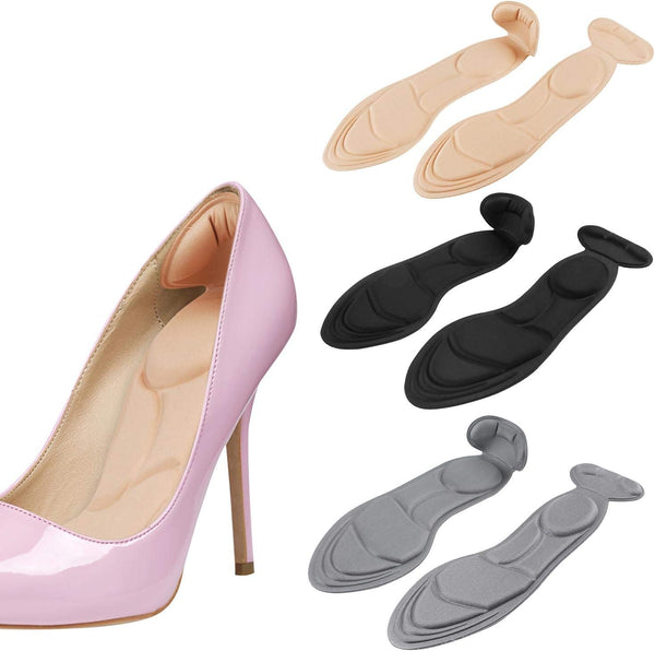 2020 New Shoe Insoles, Sponge Shoes Pads with High Heel Inserts for Loose Shoes, Women 4.5-9.5