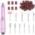 Professional Portable Electric Nail Drill, Compact Nail File Kit for Acrylic and Gel Nails