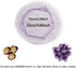 Round Organza Bags, 50pcs 9.8 Inch Sheer Drawstring Jewelry Candy Pouch for Christmas Wedding Party Favors