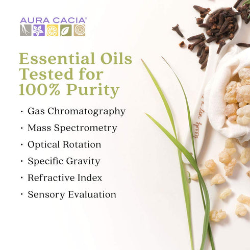 Aura Cacia 100% Pure Lavender Essential Oil, 0.5 fl. oz, Therapeutic Grade, Calm Relaxing Aroma
