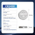 EEMB 20PCS CR2450 Battery CR2450 3V Lithium Battery 650mAh 2450 Coin Button Cell Batteries BR2450 DL2450 KCR2450 for Security Sensor Watches Tea Lights Votive Candles Remote Car Key Fob Calculators