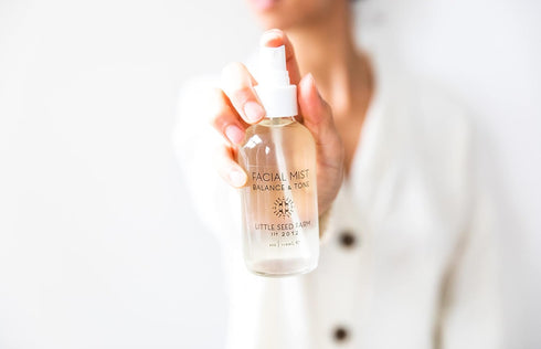 Little Seed Farm Balancing Facial Mist & Toner - Witch Hazel Toner, 4 fl oz