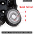 Upgraded 9 Blades Replacement Heads for Body Head Shaver, Compatible with Many Brands, Electric Razor Shaver