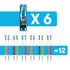 REACH Advanced Design Toothbrushes - Soft, 2-Count (Pack of 6)