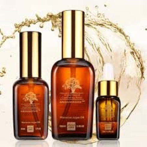 Moroccan Argan Oil 100ml Leave in Treatment & Conditioner for Face and Body - Anti Aging, Anti Wrinkle