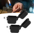 2 PCS Waterproof Lighter Case Cover, Outdoor Survival Multipurpose Seal Lighter Pouch, Black