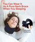 Heated Neck Brace for Neck Pain Relief - Soft Foam Cervical Collar with Neck Heating Pad, Adjustable Neck Support Brace
