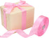1 Inch Pink Satin Ribbon, 50 Yards, Solid Fabric for Wedding Invitations, Gift Wrapping, Party Decorations