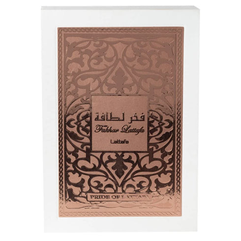 Lattafa Fakhar Eau de Parfum Spray for Women - 3.4 Ounce