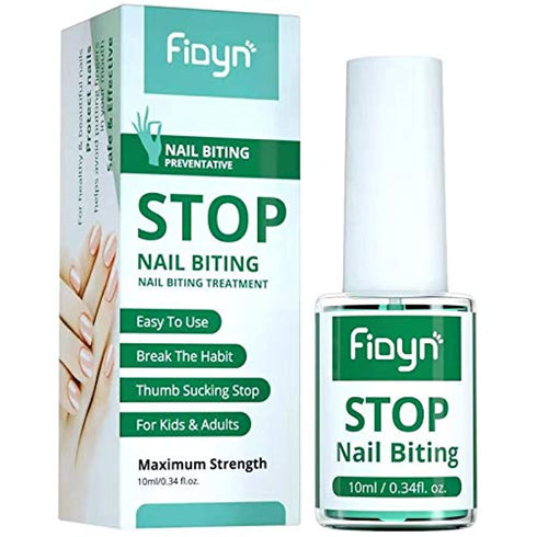 No Bite Nail Polish, Nail Biting Treatment with Bitter Polish to Help Quit Nail Biting and Stop Thumb Sucking