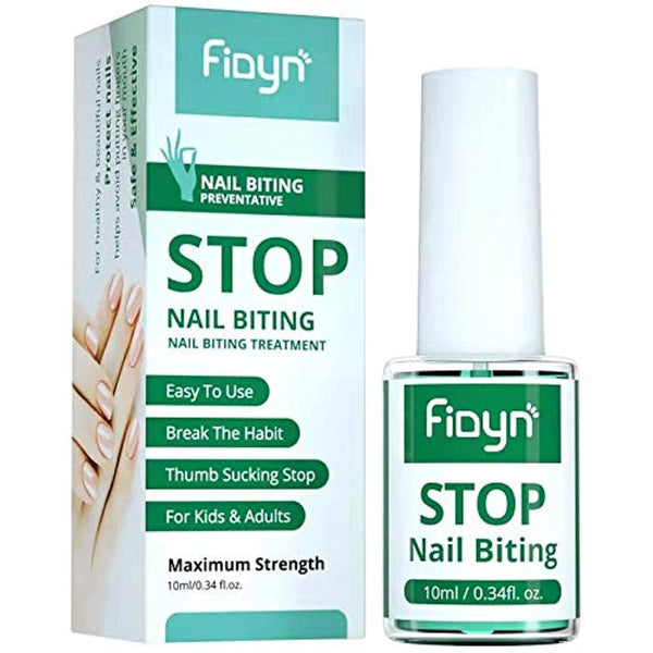 No Bite Nail Polish, Nail Biting Treatment with Bitter Polish to Help Quit Nail Biting and Stop Thumb Sucking