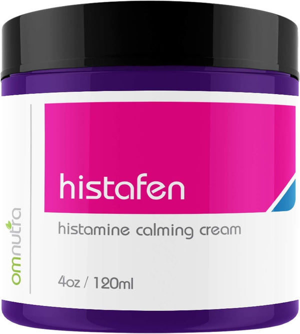 Histafen Antihistamine Itch Calming Cream - 4oz Extra Strength Anti Itch Cream for Adults & Kids with Eczema
