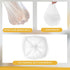 Medium Trash Bags, 6-8 Gallon White Garbage Bags, Unscented Trash Can Liners for Bathroom, Bedroom, Office