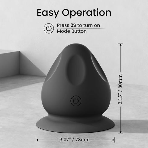 MANFLY Mountable Massage Ball with Suction Base, Sports Relaxation Muscle Massage Tool, Deep Tissue Trigger Point