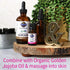 Garden of Life Essential Oils, 100% Organic & Pure Geranium, Sweet Orange & Palmarosa, 0.5 fl oz, Happy Blend