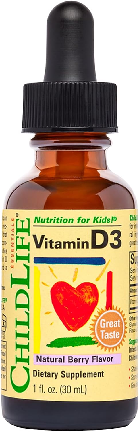 ChildLife Essentials Vitamin D3 | Mixed Berry 1 oz