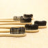 N-amboo Pack 6 Hard Toothbrush Bamboo Toothbrush for Adult Manual Toothbrsuh Hard Bristles