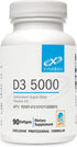 XYMOGEN D3 5000 - Bioavailable Vitamin D3 5000 IU - Immune, Bone & Heart Health - 90 Softgels