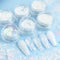 Christmas Nail Glitter Sequins White Nail Glitter Powder 3D Snowflakes for Acrylic Nails Art Decorations DIY