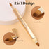 Lip Applicator Brush - 3 Pack Professional Retractable Dustproof Lip Brush for Lipstick and Lip Gloss