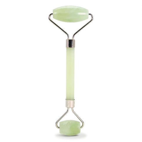 Jade Roller for Face - Improves Blood Circulation and Skin Tone - Reduces Under-Eye Puffiness and Dark Circles