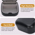 Hearing Aid Case, Hard Pocket Size Waterproof Travel Storage Box for Kids, Adults, Seniors, Black