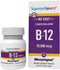 Superior Source No Shot Vitamin B12 10000 mcg, 60 Quick Dissolve MicroLignual Tablets for Energy Support