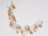 Sither Bridal Leaf Headband, Gold Hair Vine Headband for Wedding Flower Girl, Boho Hair Accessory
