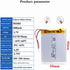3.7V 955565 5000mAh Lithium Polymer ion Battery Rechargeable Polymer Battery Pack with JST 2.0mm Connector