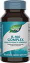 Nature's Way B-100 Complex, Supports Cellular Energy and Nerve Health, 60 Capsules