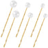 OIIKI 6PCS Pearl Hair Bobby Pins | Decorative Wedding Bobby Pins for Women and Girls in Gold