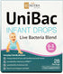 Unified Bacteria: UniBac Probiotics Baby/Infant Drops for 0-3 Years | Immune & Colic Suport | 1.5Bn CFU Probiotic Drops - 28 Servings
