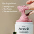 French Royal Rosehip Brightening Face Cleanser & Daily Scrub, Moisturizing Exfoliating Spa Quality (1.76oz)