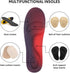 Dr. Foot's Arch Support Insoles for Relief from Plantar Fasciitis, Metatarsal and Heel Pain, Medium Size (Women's