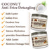 Okay Coconut Anti Frizz Detangling Hair Smoothie, 17 Ounce, White