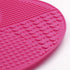 Makeup Brush Cleaner Mat, Silicone Brush Cleaning Mat Big Size with Suction Cup for Makeup Brush Cleaning (Hot Pink)