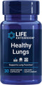 Life Extension Healthy Lungs Supplement – 30 Vegetarian Capsules for Lung & Breathing Health with Boswellia, Bael,