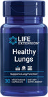 Life Extension Healthy Lungs Supplement – 30 Vegetarian Capsules for Lung & Breathing Health with Boswellia, Bael,