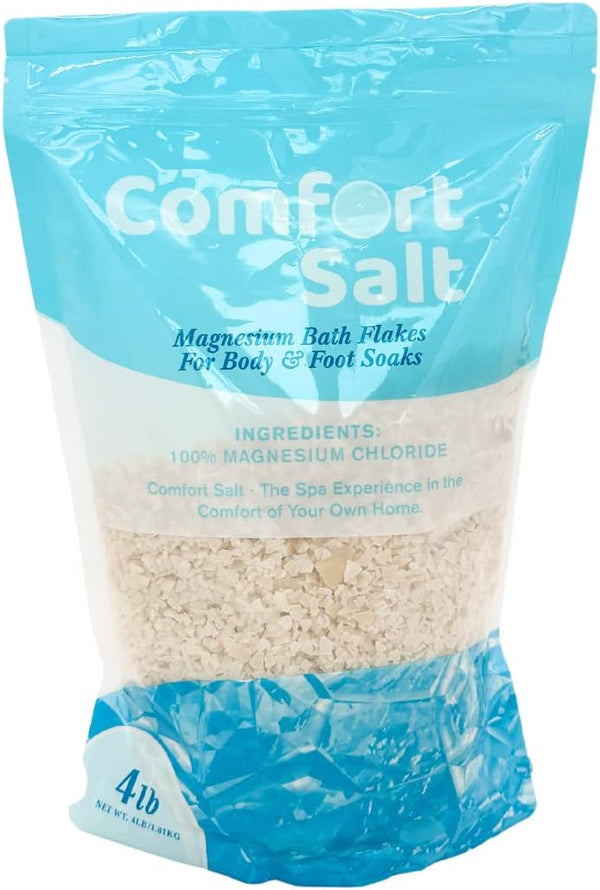 Magnesium Bath Flakes - Soak for Relaxation, Recovery, & Wellness - 4 Pound Bag