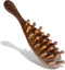 Jaasuee Sandalwood Comb Head Massager for Scalp Stress Relief - Gua Sha Comb
