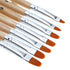WOKOTO 14 Pcs Acrylic Nail Brush Pen Set, Nail Art Brush Tips, Nail Dust Brush, Nail Polish Brush Kit