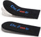 Dr.Foot Adjustable Orthopedic Heel Lift Inserts - Height Increase Insole for Heel Pain, Black, 3 Layers