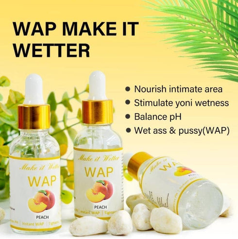 Yibaigems 30ml Yoni Slime Wap Peach Based Organic Plant Natural Herbal Yoni Oil Vaginal Tightening Yoni Essential Oil